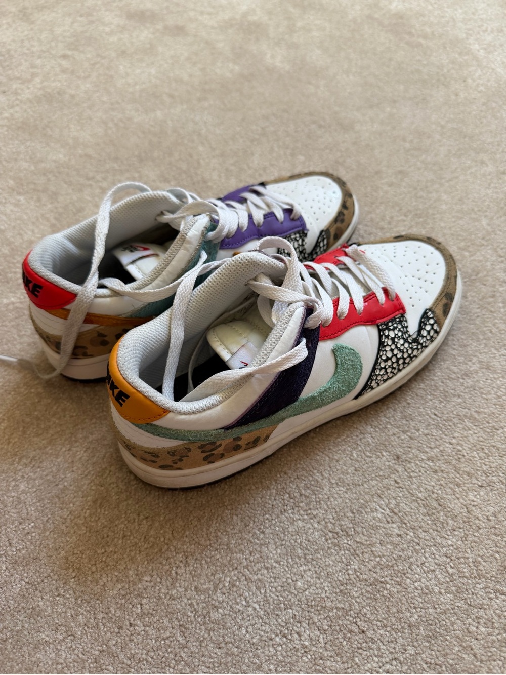 Nike Dunk Low Safari Mix Sneakers
